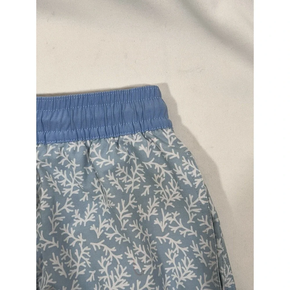 Fair Harbor Swim Trunks Mens XL Blue Lined Coastal Beach Resortwear Shorts